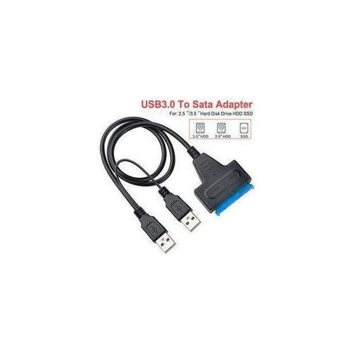product_image_name-Generic-USB 3.0 To SATA 2.5 Inch Hard Disk Adapter Cable With Power-4