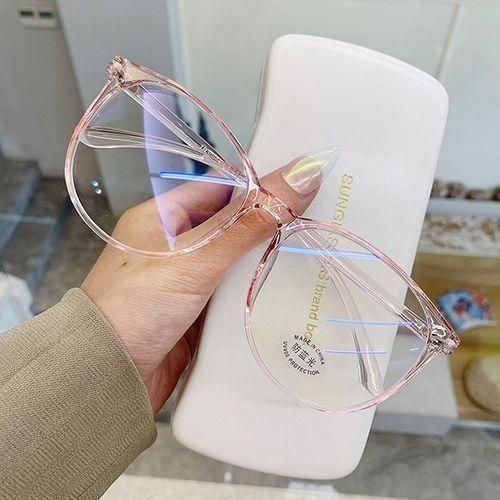 product_image_name-Health-Anti Blue Light Computer Glasses For Anti Eyestrain UV400 Blue Light - Dark Pink-1