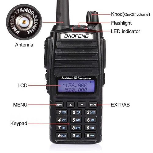 product_image_name-Generic-Baofeng UV-82 Two Way Radio Portable Intercom for Self Driving Trips-2