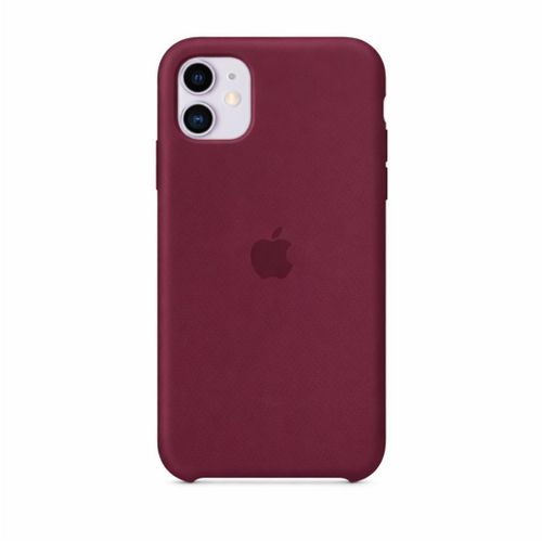 product_image_name-Generic-Silicone Case for iPhone 11, Maroon, Silicon-1