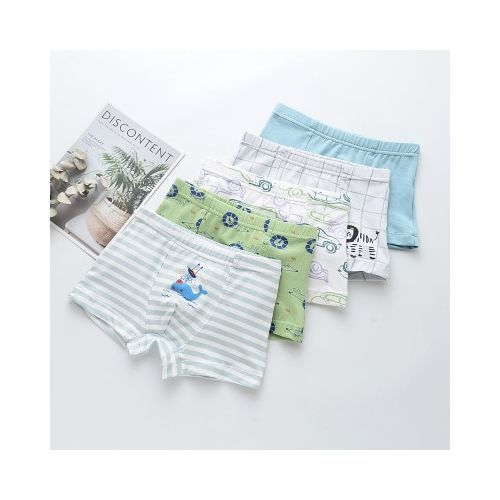 Fashion Underwear Girl 5 Each / Lot Boys Girls Cotton Boxer @ Best