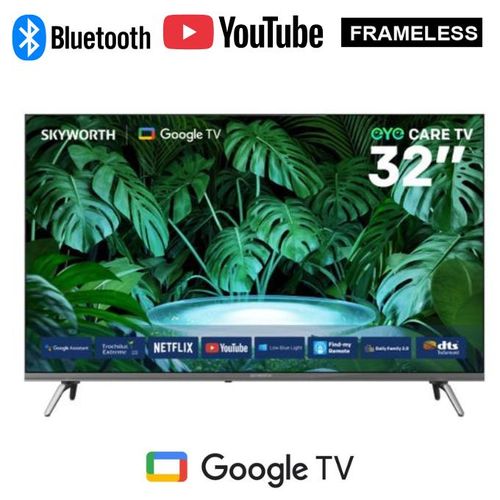 Skyworth 32-inch Full HD Frameless Smart Google TV ( 1 Year