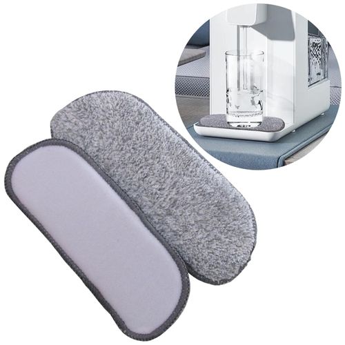 2Pcs Refrigerator Drip Catcher Tray Mini Fridge Drip Tray Protects Ice and  Water Dispenser Pan Fridge Spills Water Pad