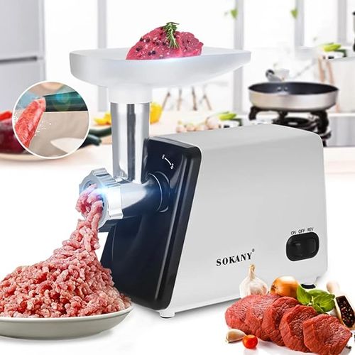 Commercial grade electric meat outlet grinder