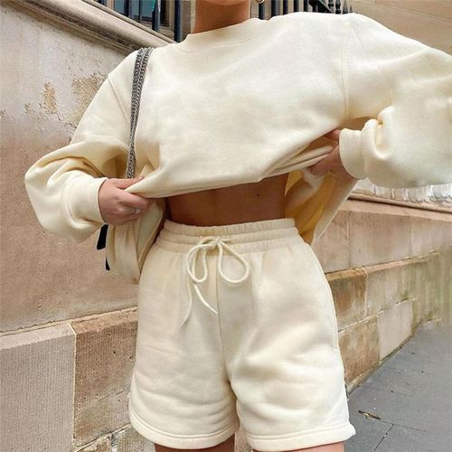 Two piece discount sweater short set