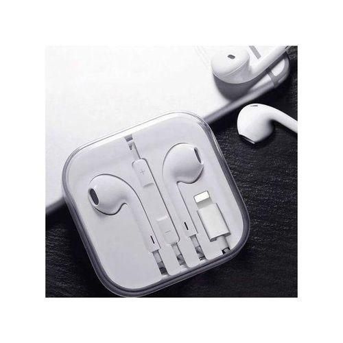 product_image_name-Generic-Premium IPhone Wired Earphones With Lightning Connector – High-Definition Sound, Super Bass, Built-In Microphone & Remote For Calls And Music-3