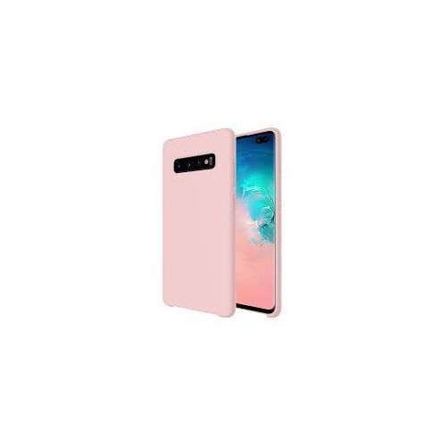 product_image_name-Silicon-phone case samsung S10 plus pink-1