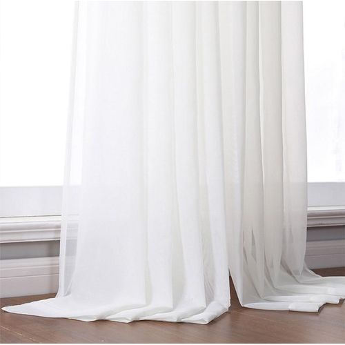 product_image_name-Generic-Sheers Curtain 1 Piece White HEAVY sheer for window and door sitting room and bed room-6