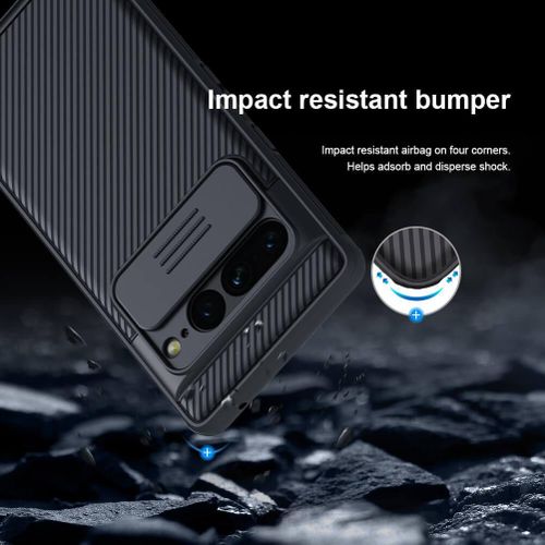 product_image_name-Nillkin-Google Pixel 7 Pro Phone Case, CamShield Cover with Sliding Camera Protector for Lens Safety-2