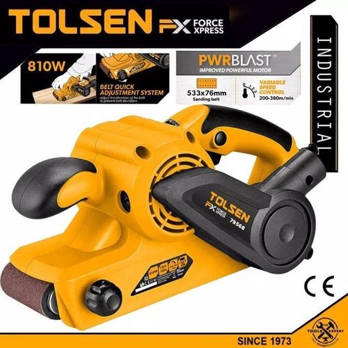 product_image_name-Tolsen- Belt Sander 810W  + Free Sand Paper + Dust Bag-1