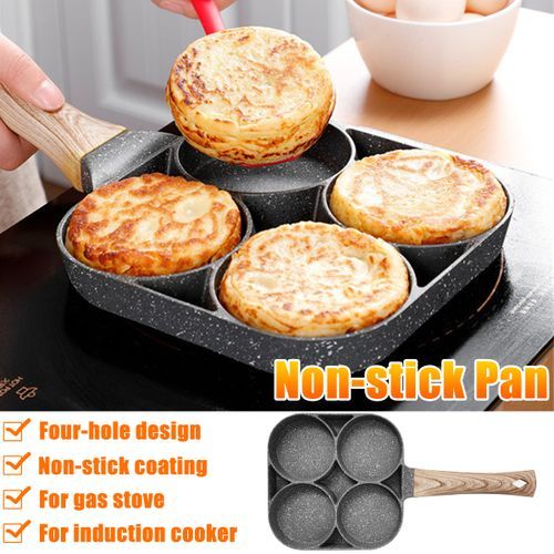 product_image_name-Generic-Four-hole Frying Pot  Pan Thickened Omelet Pans Non-stick-3