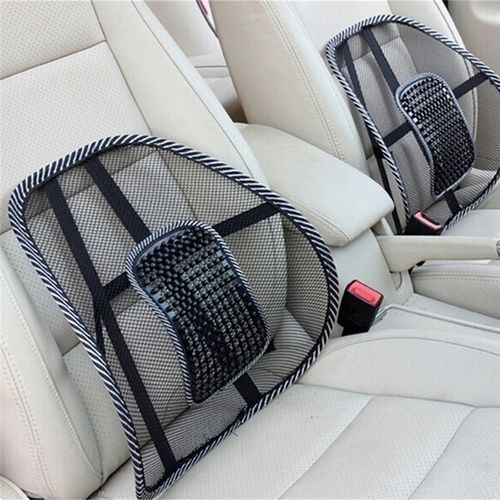 Lower Back Lumbar Support Car Seat and Office Chair Pain Relief Mesh  Cushion