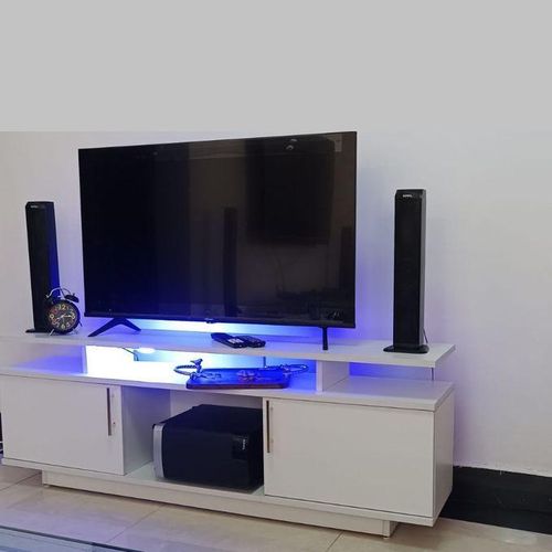 product_image_name-Generic-Oslo Modern Wooden Tv Stand 5FT With LED Light-2