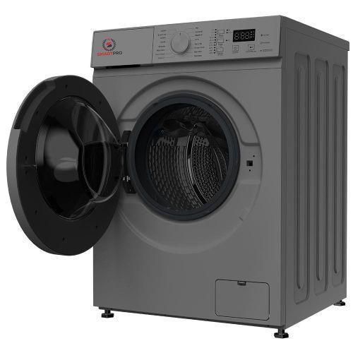 Smart Pro 8kg Fully Automatic Front Load Washing Machine – Digital Display with Stainless Steel Drum & High-Speed Spin