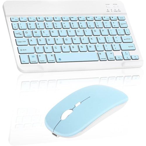 product_image_name-Generic-Bluetooth Rechargeable Wireless Ultra Slim Keyboard and Mouse Combo Set-1