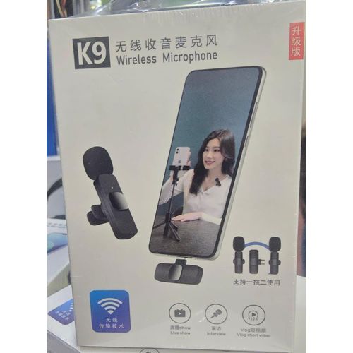product_image_name-Generic-K9 Wireless Mic for Smartphones with Stable Audio Transmission-3