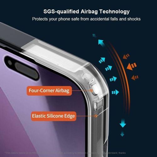 product_image_name-Xundo-Apple iPhone 17 Pro Max Transparent TPU with Camera Protection, Shockproof, Anti-Yellowing, Scratch-Resistant, Wireless Charging Compatible-4