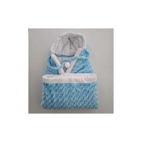 product_image_name-Generic-Classy warm hooded baby shawl -blue -2