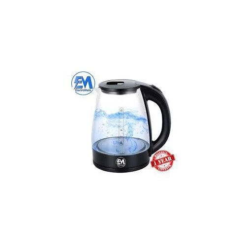 product_image_name-ElectroMate-2.2L Glass Body Cordless Electric Kettle With Fast Heating & LED Boil Indicator-1