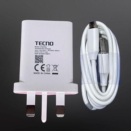 product_image_name-Generic-Tecno Spark 6 Go Micro Fast Charger.-1