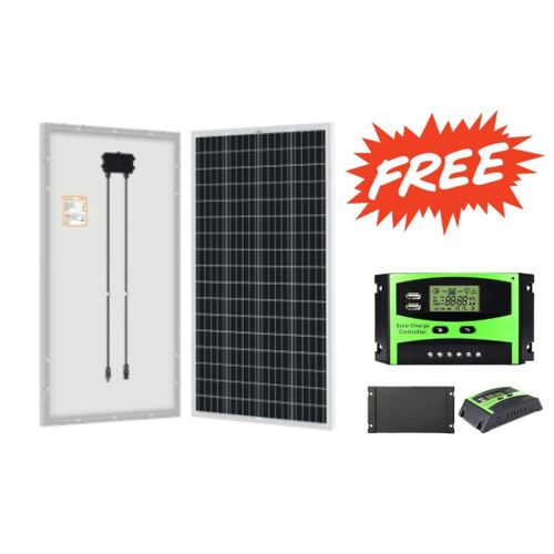 product_image_name-Sunnypex-300Watts Solar Panel All Weather Solar Panel + Free 10A Solar Charge Controller -1