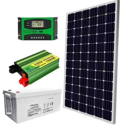 Sunnypex 300 Watts Solar Panel Special All Weather Fullkit + 200AH 