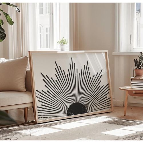 product_image_name-Jumia Arts-Sunburst Art Print - Framed-1