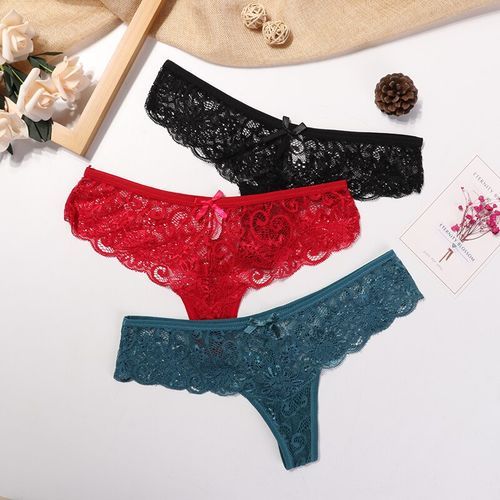 women g-string sexy lace underwear ladies panties lingerie bikini underwear  pants thong intimatewear 1pcs/lot js8016 - Price history & Review, AliExpress Seller - Cwia Store