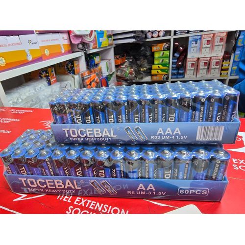 product_image_name-Generic-Tocebal AAA 1.5V Super Heavy Duty Battery 60pcs Value Pack for Daily Electronics-2