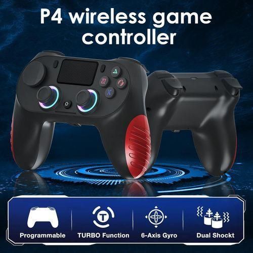 product_image_name-Generic-Wireless Bluetooth Gamepad LED Light Game Controller WithTouch Function For Phone/PS3/PS4/smart TV YS058-1