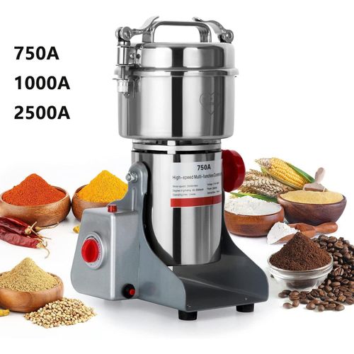  2500g Electric Grain Dry Grinder Commercial Swing Type