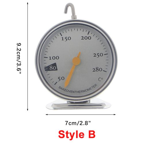 Oven Thermometer Cooker Temperature Stainless Steel Gauge Quality
