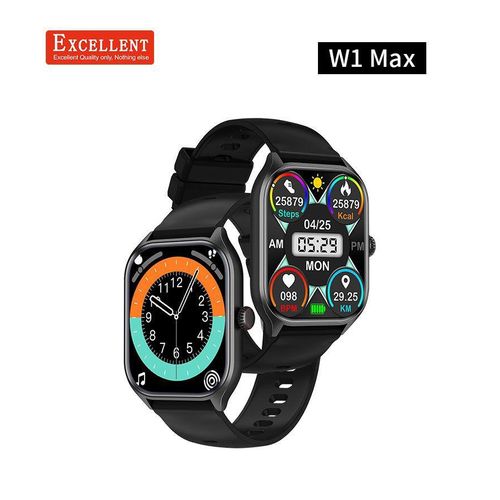 Excellent W1 Max Bluetooth Call Health Monitoring Hd Large Screen