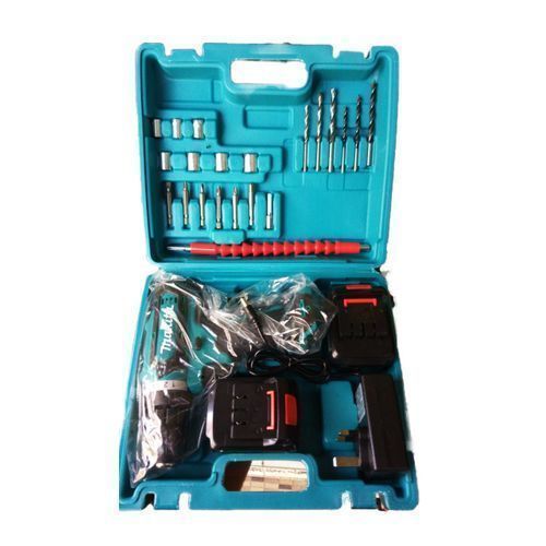 product_image_name-Makita-48volts Cordless Electric Drill With 2 Battery Bits, Accessories-2