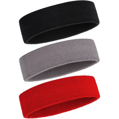 Generic Sports Headbands/Sweatbands Red, Black ,grey And White @ Best Price  Online