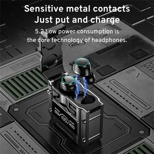 product_image_name-Generic-Wireless earphones Bluetooth touch noise cancelling stereo earbuds - black-7