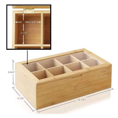 product_image_name-Generic-8 compartments tea organizer-3