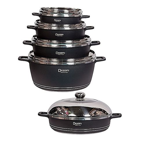 product_image_name-Dessini-10 Pcs Non-Stick Serving Pots-1