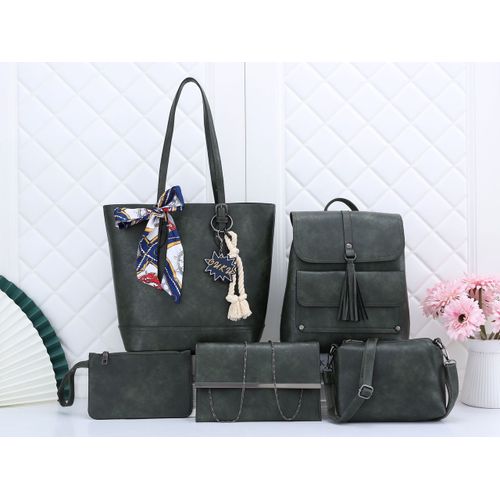product_image_name-Fashion-Women And Ladies Pu Leather Set Hand Bags And Sling Bags-3