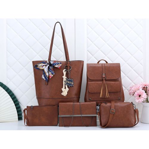 product_image_name-Fashion-Women And Ladies Pu Leather Set Hand Bags And Sling Bags-5