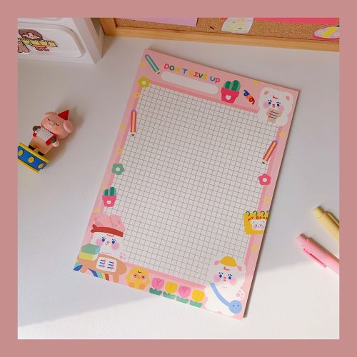  Honoson 16 Pcs Cute Kawaii Notebooks A5 Lined Journal Notebook  Includes 4 Colorful Spiral Notebook 5 Retractable Gel Pens 6 Aesthetic  Pastel Highlighters 1 Sticky Index Tabs for Students (Cute) : Office  Products