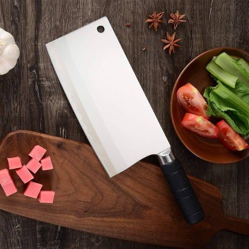 product_image_name-Cutter-Jinjunli Big Bone Cleaver Knife 30cm Long, 7cm Width, Handle 12cm-2