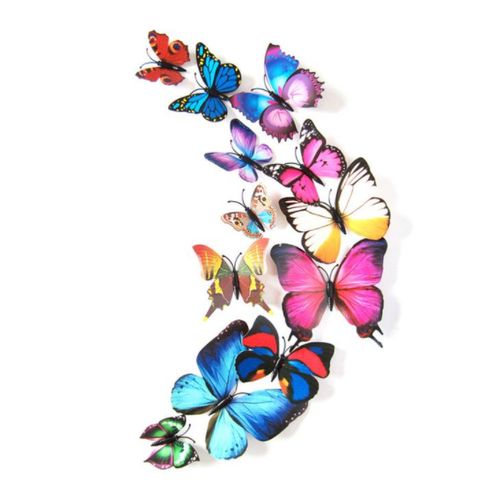 product_image_name-Generic-Very Colorful 3D Butterfly Wall Decor /stickers-2