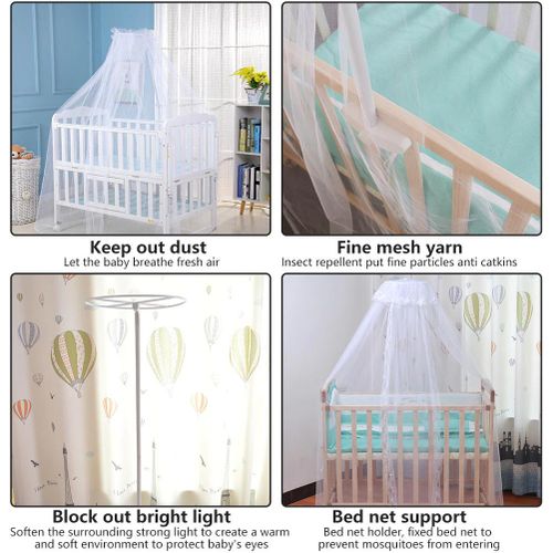 product_image_name-Generic-Infant Sleep Safety Mosquito Canopy - Large Protective Mesh Guard for Toddler Beds and Sleeping Mats-2