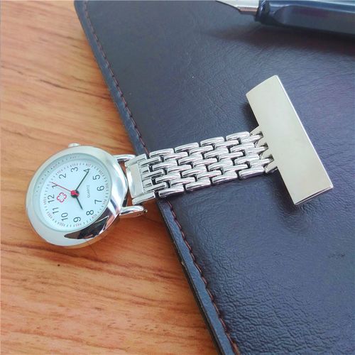 Fashion Nurse Watch Lapel Pin Brooch Paramedic Fob Hanging Pocket