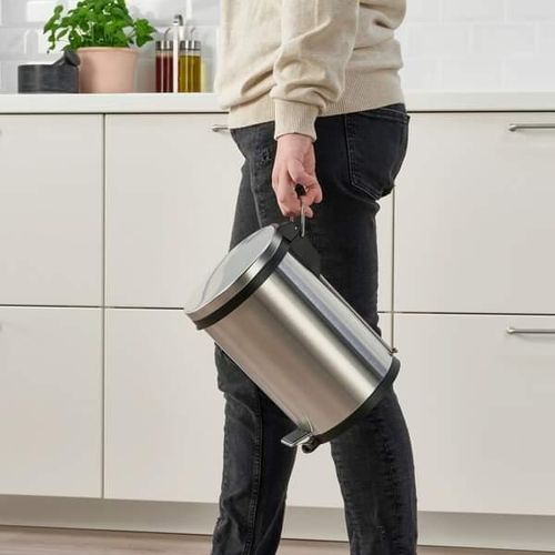 product_image_name-Generic-12 L Stainless Steel Dustbin-1