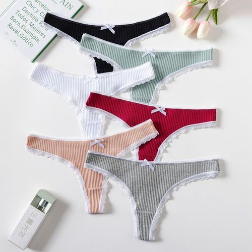 Lot Thongs Cotton Woman, Lot Underwear Woman Tanga