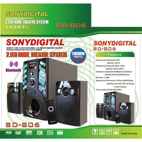 SONYDIGITAL Home Theatre Sub Woofer 