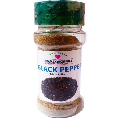 product_image_name-Femme Organics-Black Pepper Powder-1