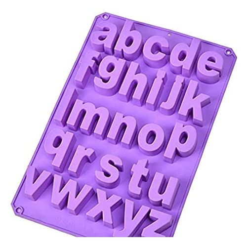 Alphabet Chocolate Silicone Mold